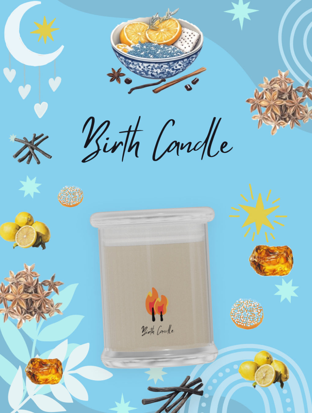 Birth Candle (It’s a Boy)