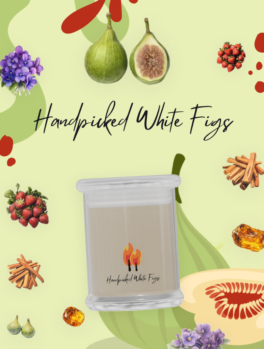 Handpicked White Figs